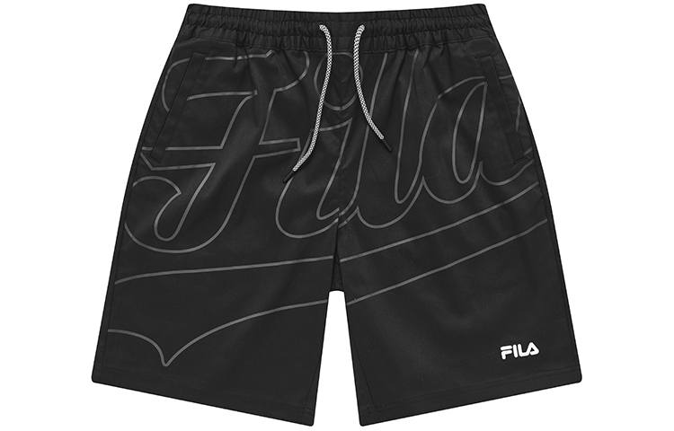 FILA FUSION Casual Shorts Men's Pitch Black