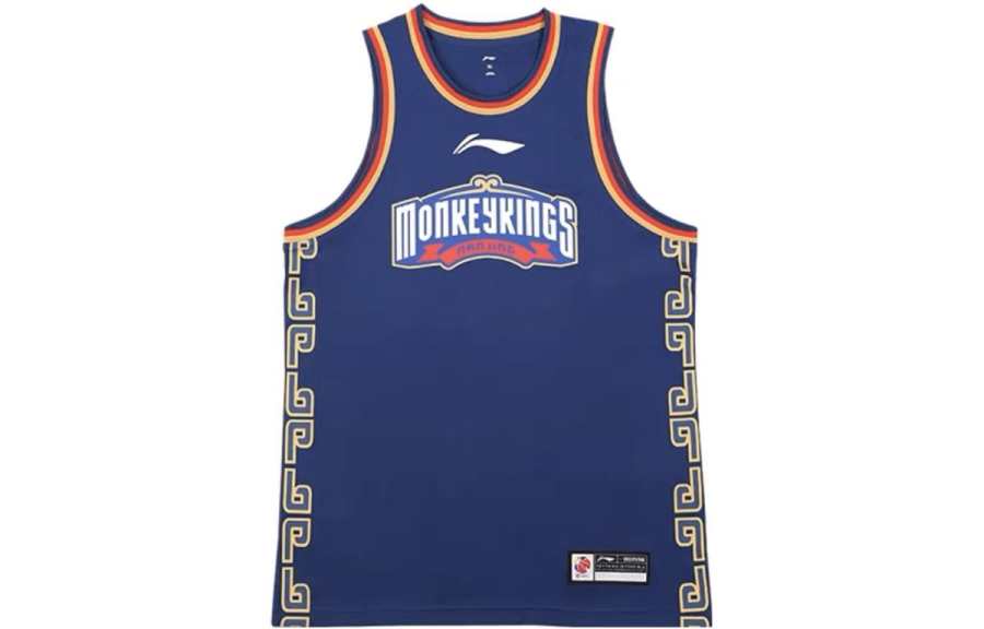 Li-Ning Li Ning CBA Collection Basketball Jersey Men's Dark Blue