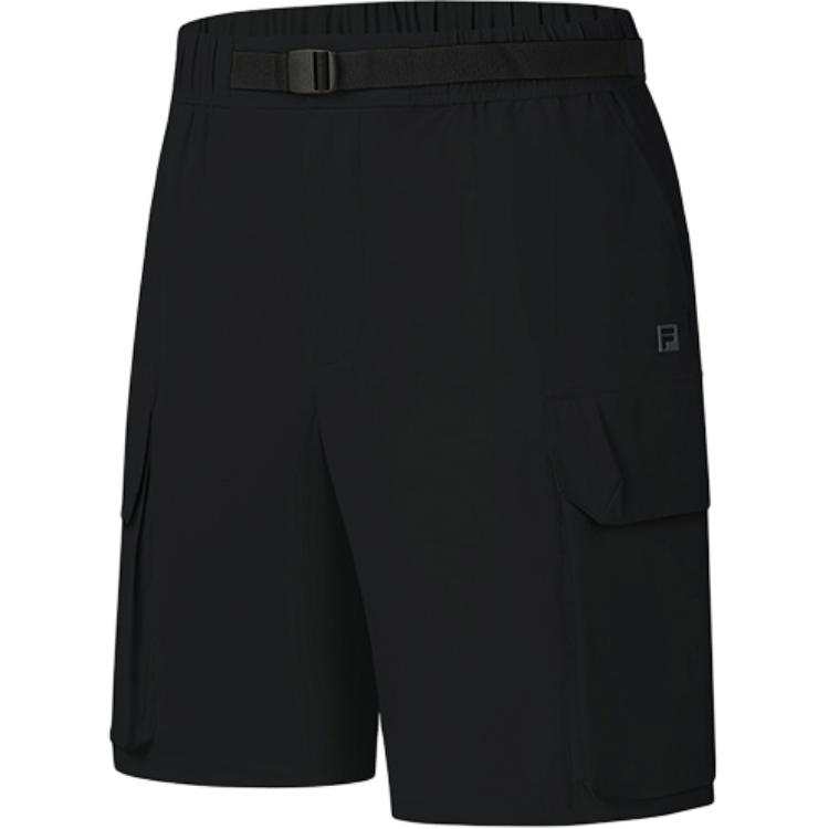FILA Fitness Cargo Shorts Men's Jet Black