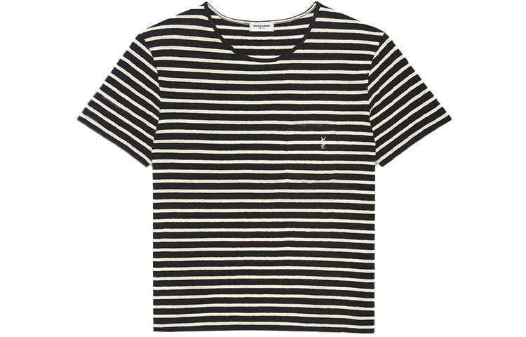 SAINT LAURENT SS22 T Shirt Women's Black