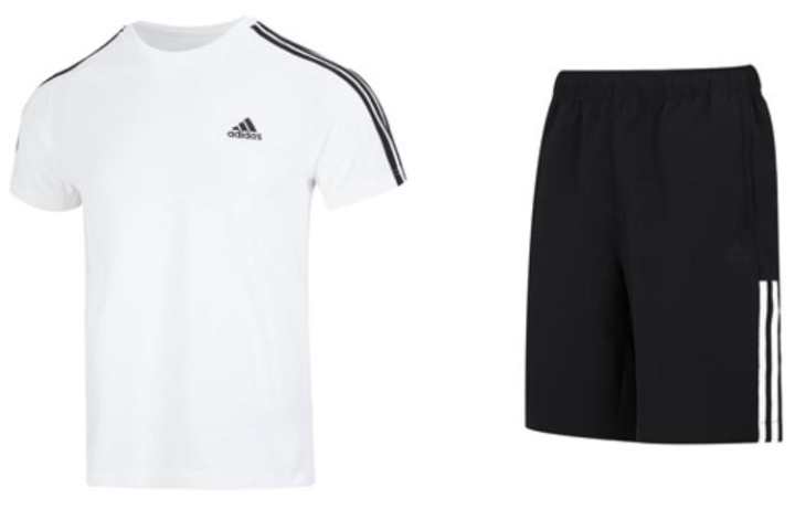 Adidas Adidas Casual Sportswear Men's White/Black