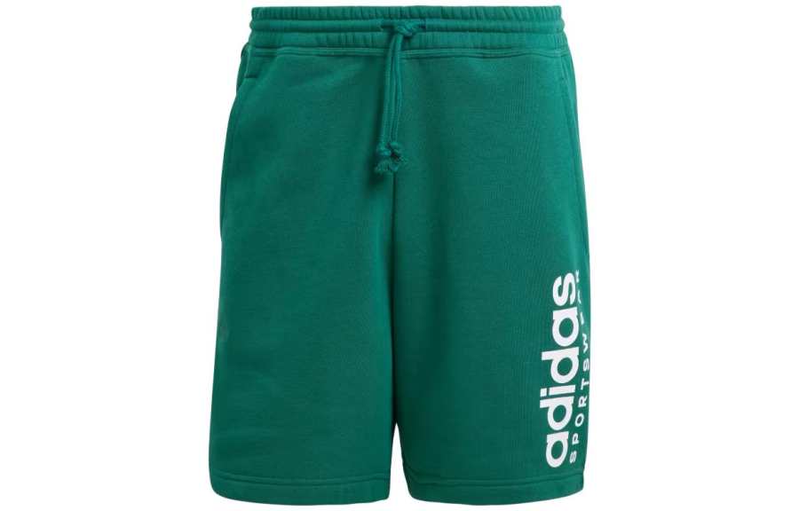 Adidas Adidas All Szn Fleece Graphic Shorts Casual Shorts Men's Green