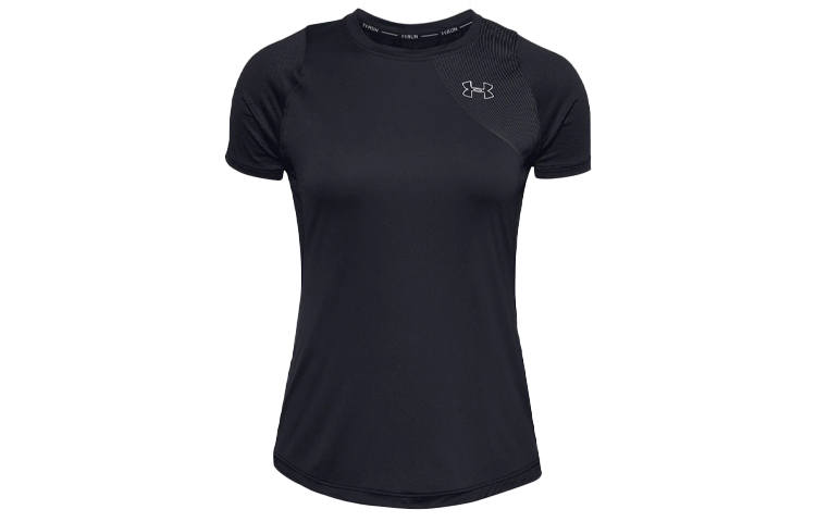 Under Armour Running Raglan Sleeve T Shirt Women's Black