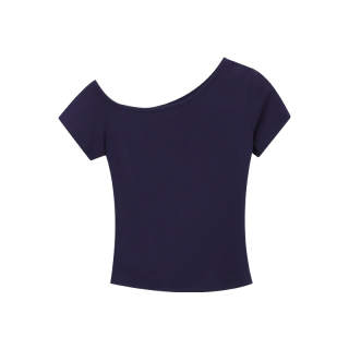 Beauty At 19 T Shirts Women's Asymmetrical Collar