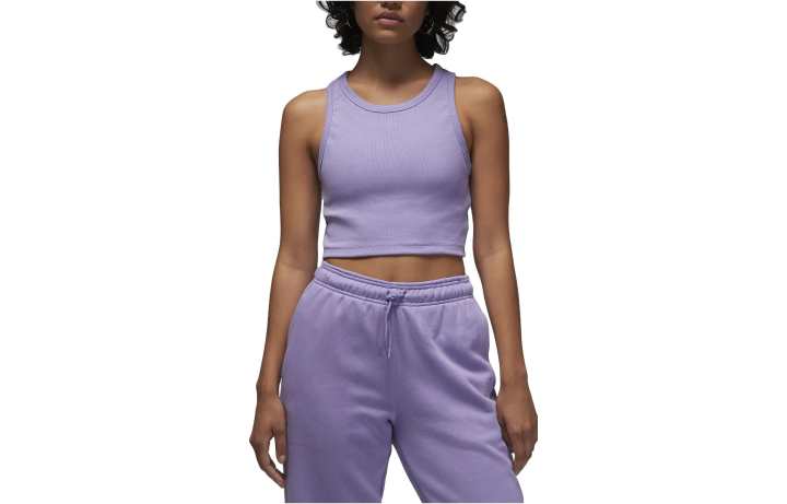 Jordan Jordan Tank Tops Women's Purple Crew Neck Moderate Other
