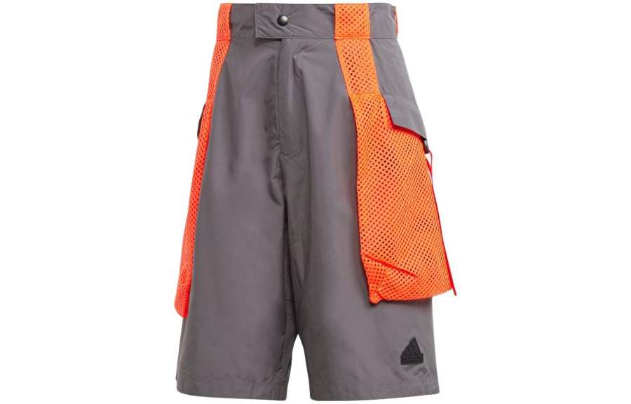 Adidas Adidas Casual Shorts Men's Gray Moderate