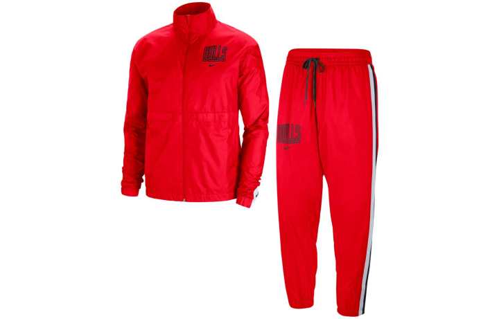 Nike Nike Nba Chicago Bulls Courtside Tracksuit
