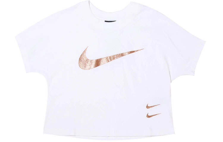 Nike Nike T Shirts Women's Crew Neck Moderate Straight Fit
