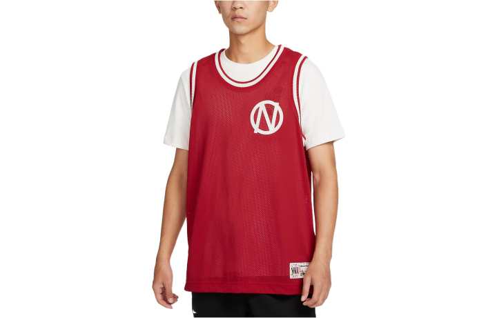 Nike Nike Basketball Jerseys Men's Red Moderate Other
