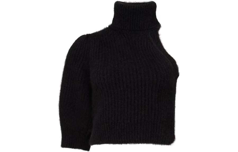 CELINE CELINE SS22 Crop Top Women's Black