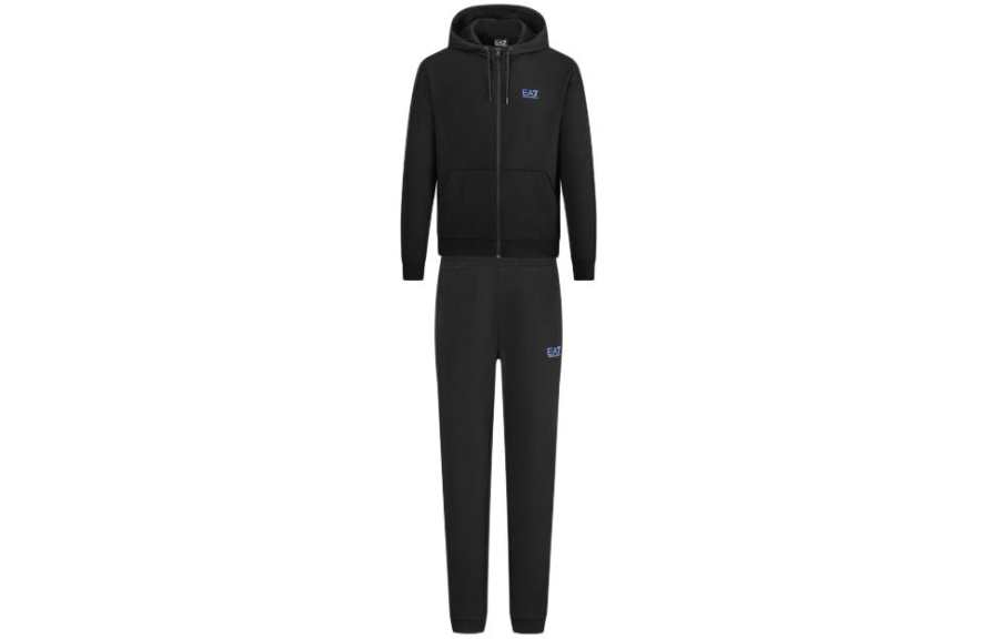 EMPORIO ARMANI EA7 FW23 Casual Sportswear Men's Black