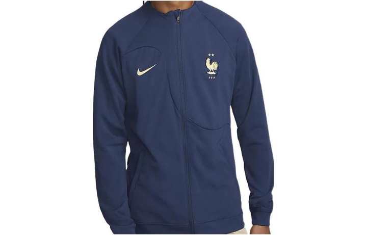 Nike Nike France National Team Soccer Jerseys Men's Blue Moderate