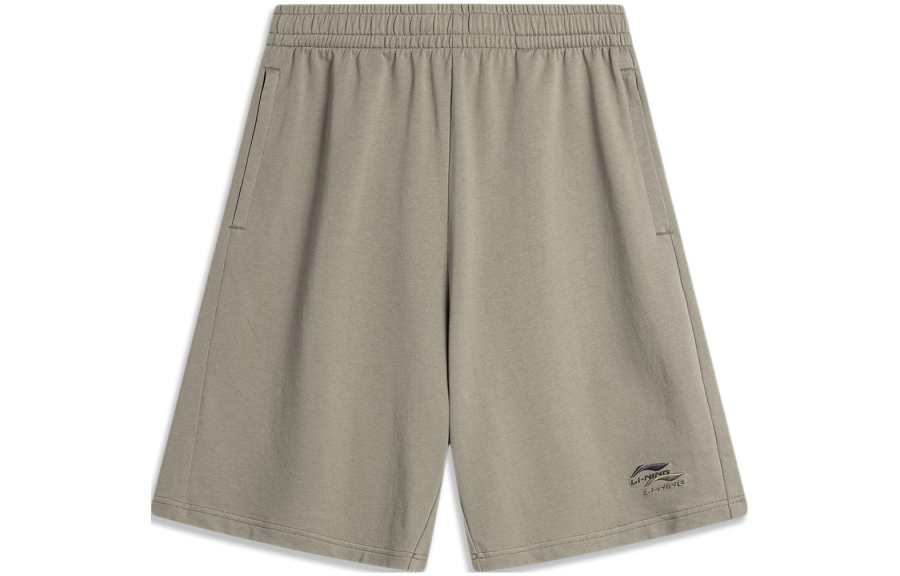 Li-Ning Li Ning Sports Life Collection Casual Shorts Men's Pomegranate Peel Yellow