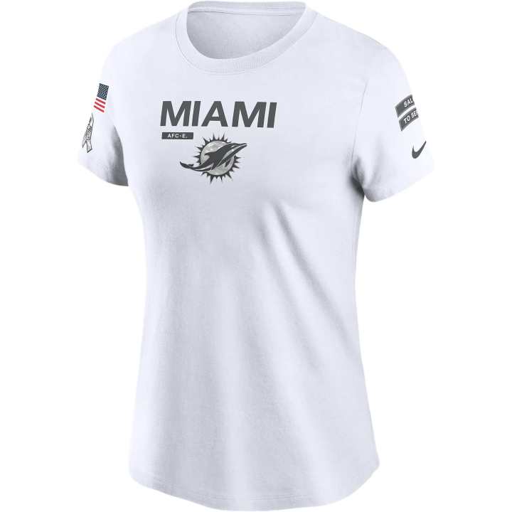Nike Nike Miami Dolphins Salute To Service Legend Women's Nike Nfl T Shirt