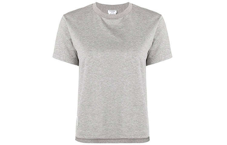 THOM BROWNE THOM BROWNE· Regular Sleeve T Shirt Women's Gray