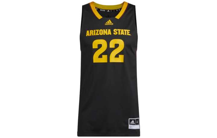 Adidas Adidas Basketball Jerseys Men's Black Moderate Straight Fit
