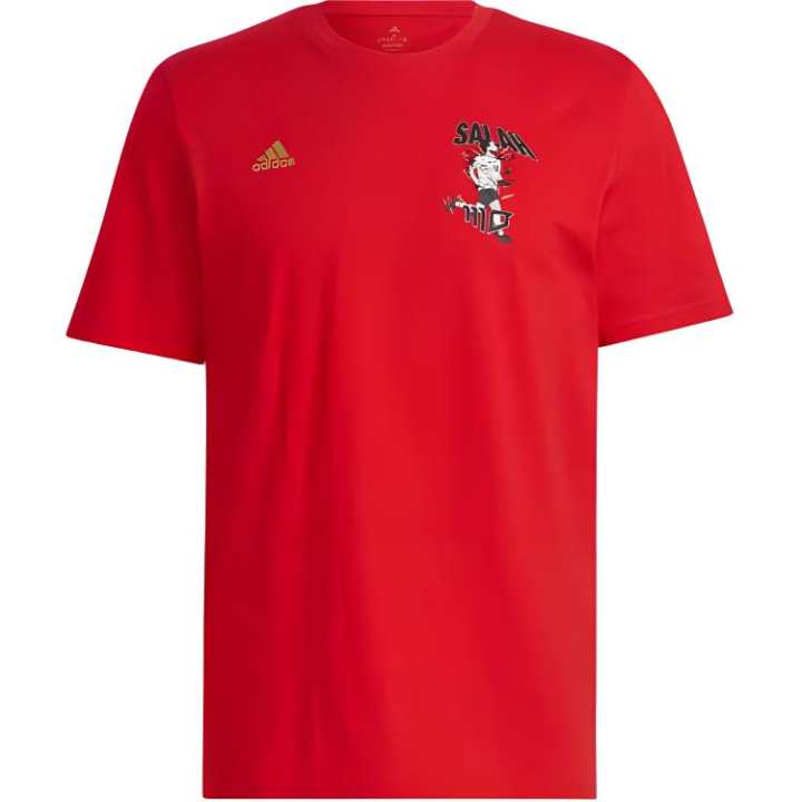 Adidas Adidas T Shirts Men's Red Crew Neck Moderate