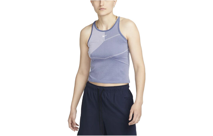 Nike Nike Tank Tops Women's Steel Blue Halter Neck