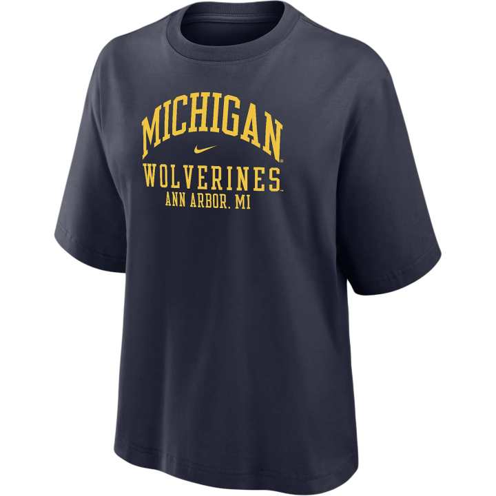 Nike Nike Michigan Women's Nike College Boxy T Shirt