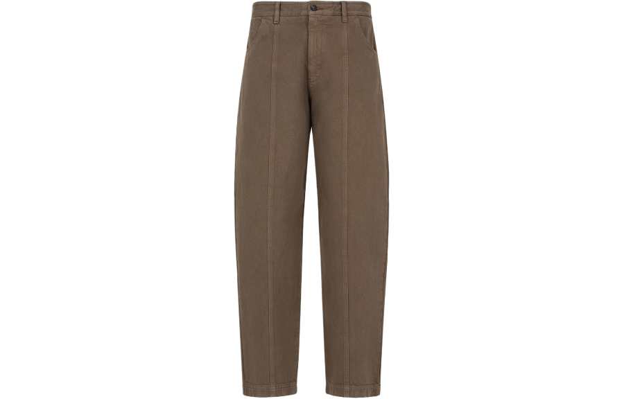 EMPORIO ARMANI SS24 Casual Pants Men's Brown