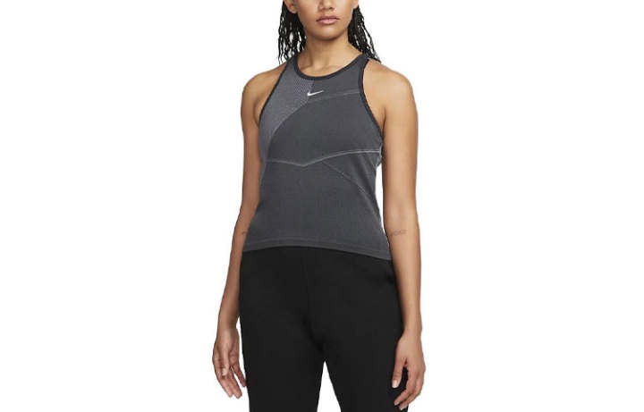 Nike Nike Tank Tops Women's Iron Gray Halter Neck