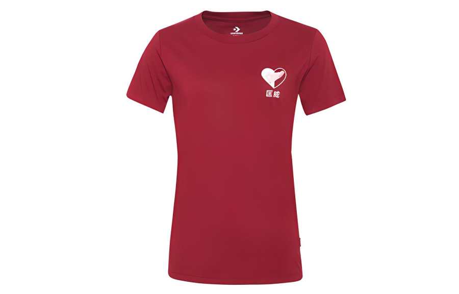 Converse T Shirt Women's Burgundy