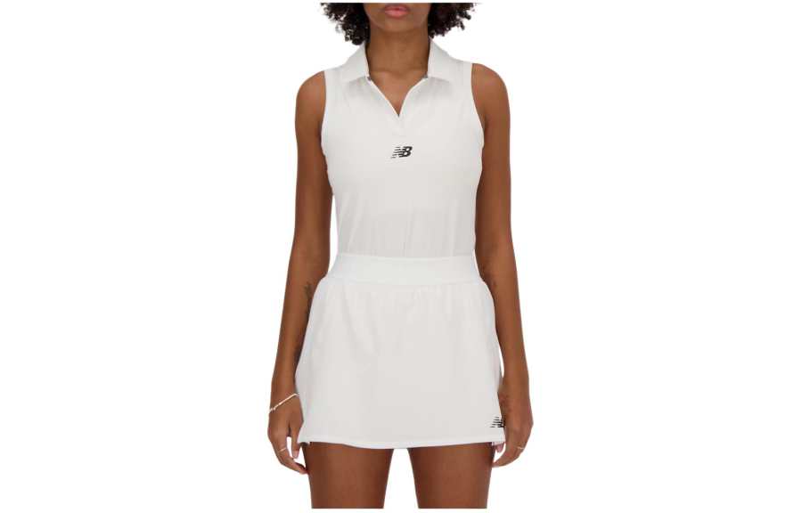 New Balance New Balance Collared Tournament Tank Top Women's White