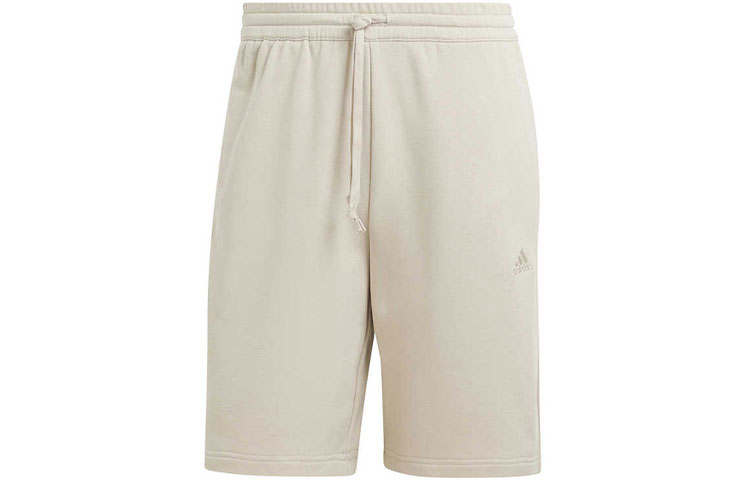 Adidas Adidas All Szn French Terry Shorts Casual Shorts Men's Beige