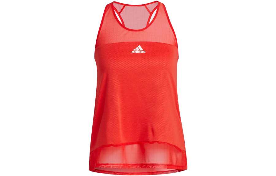 Adidas Adidas Tank Tops Women's Red Straight Fit