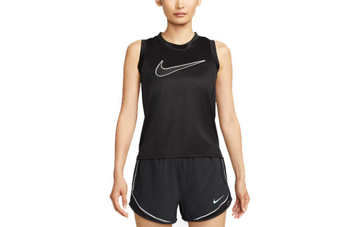 Nike Nike Tank Tops Women's Black Straight Fit