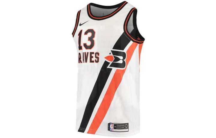 Nike Nike Basketball Jerseys Men's White Moderate Straight Fit