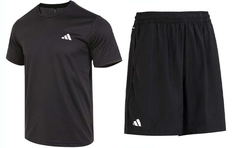 Adidas Adidas Tennis Casual Sportswear Men's Black