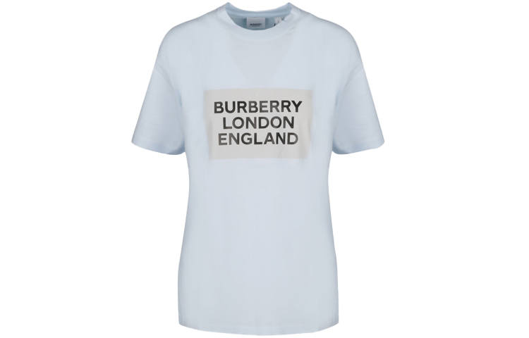 Burberry T Shirt Women's Light Blue