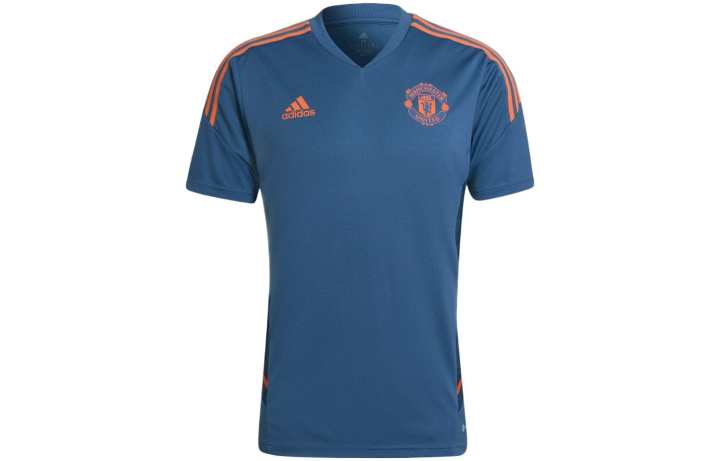 Adidas Adidas Manchester United Soccer Jerseys Men's Blue Moderate