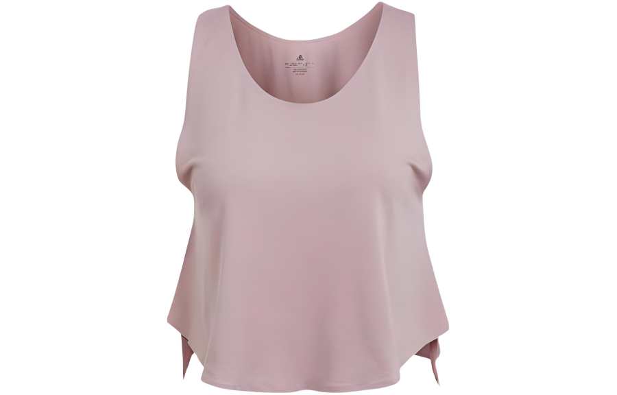 Adidas Adidas Tank Tops Women's Purple Pink Crew Neck Moderate Straight Fit