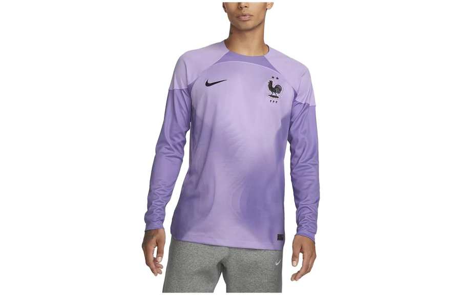 Nike Nike France National Team Soccer Jerseys Men's Purple Moderate