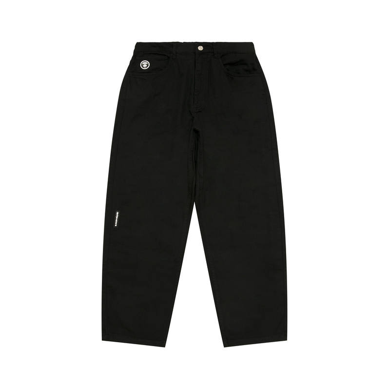 Aape Aape logo-patch jeans