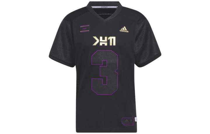 Adidas Adidas Soccer Jerseys Men's Black Moderate Straight Fit