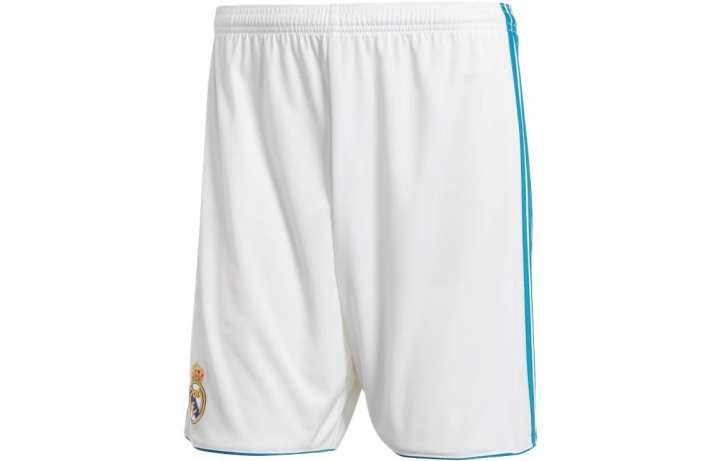 Adidas Adidas Real Madrid Soccer Bottom Men's White/Vibrant Cyan
