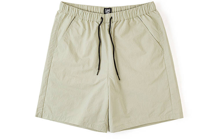 Lee Casual Shorts Unisex Oyster White Moderate