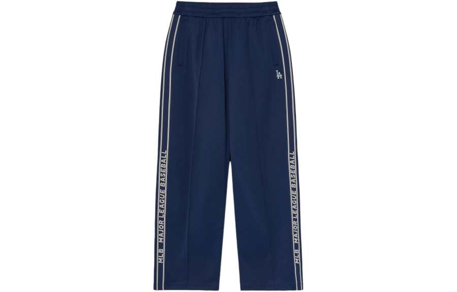 MLB MLB Casual Pants Unisex Blue Moderate Wide Leg Pants