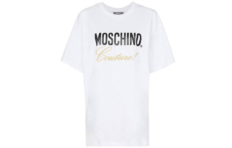MOSCHINO T Shirts Women's Crew Neck Moderate Straight Fit