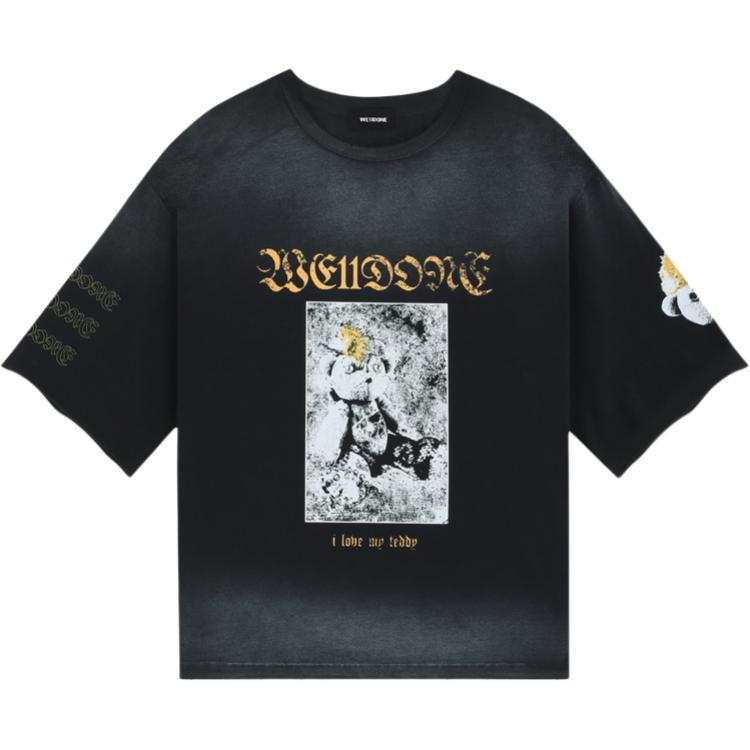 WE11DONE WE11DONE SS25 T Shirt Unisex Black