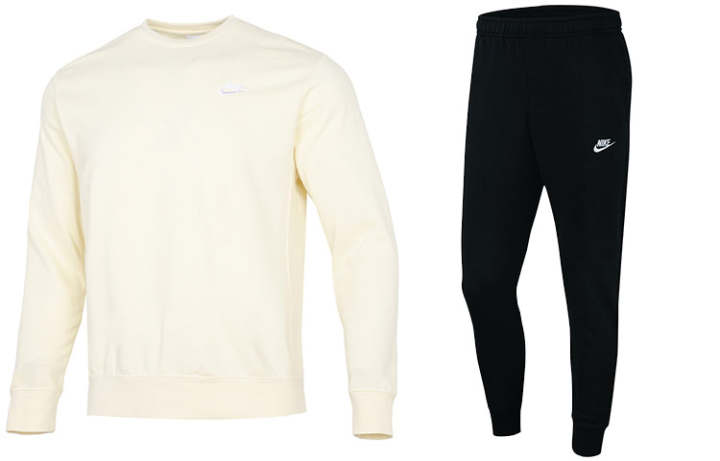Nike Nike Sweatshirt Sets Men's Crew Neck Moderate