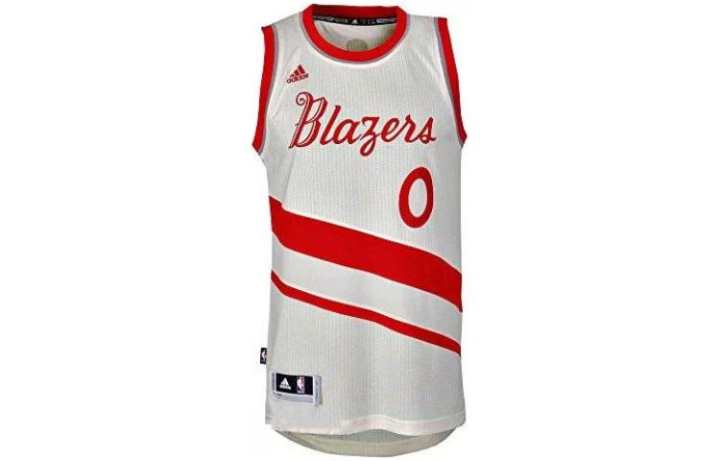 Adidas Adidas Basketball Jerseys Men's White Red Moderate Straight Fit