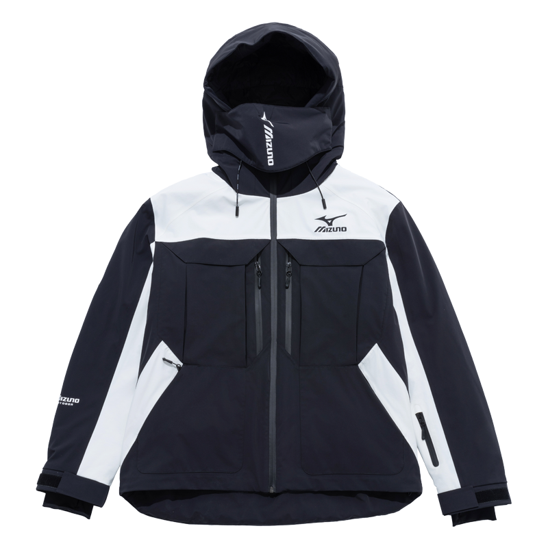 Mizuno Mizuno Ski Top Unisex Black White