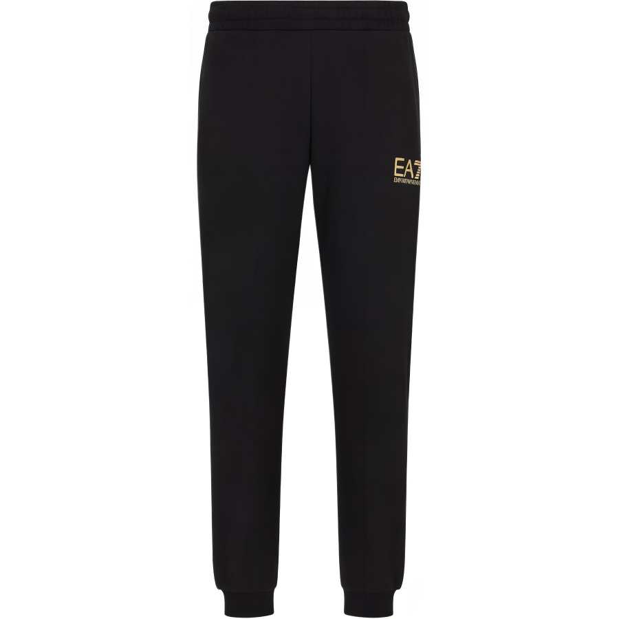 EMPORIO ARMANI Logo print Cotton Track Pants