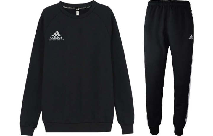 Adidas Adidas Casual Sportswear Men's Black White