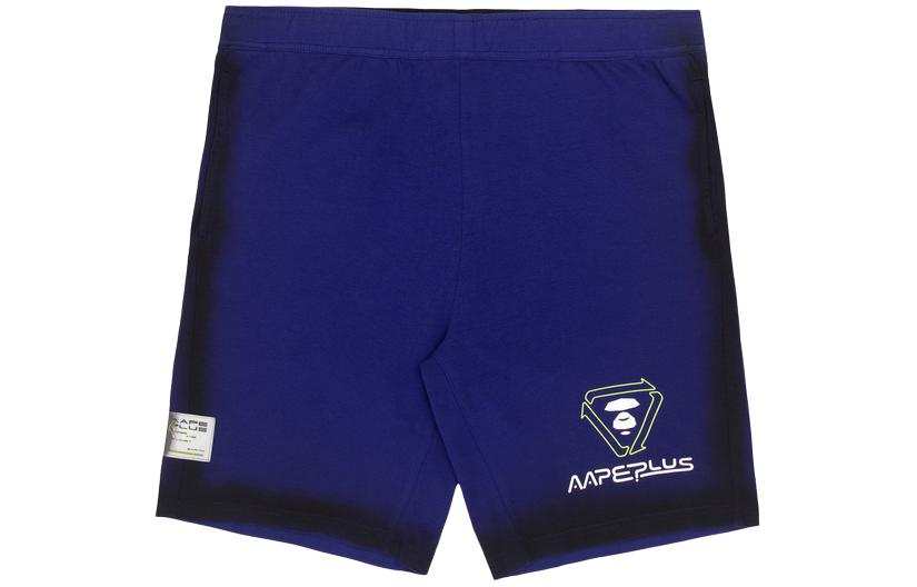 Aape Aape Casual Shorts Men's Dark Blue