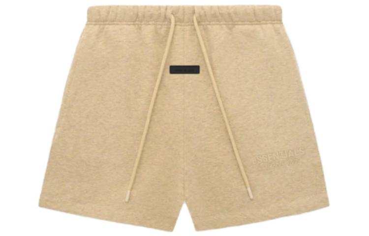 Fear Of God Essentials FW23 Casual Shorts Men's Cloudy Gold/Gold Heather